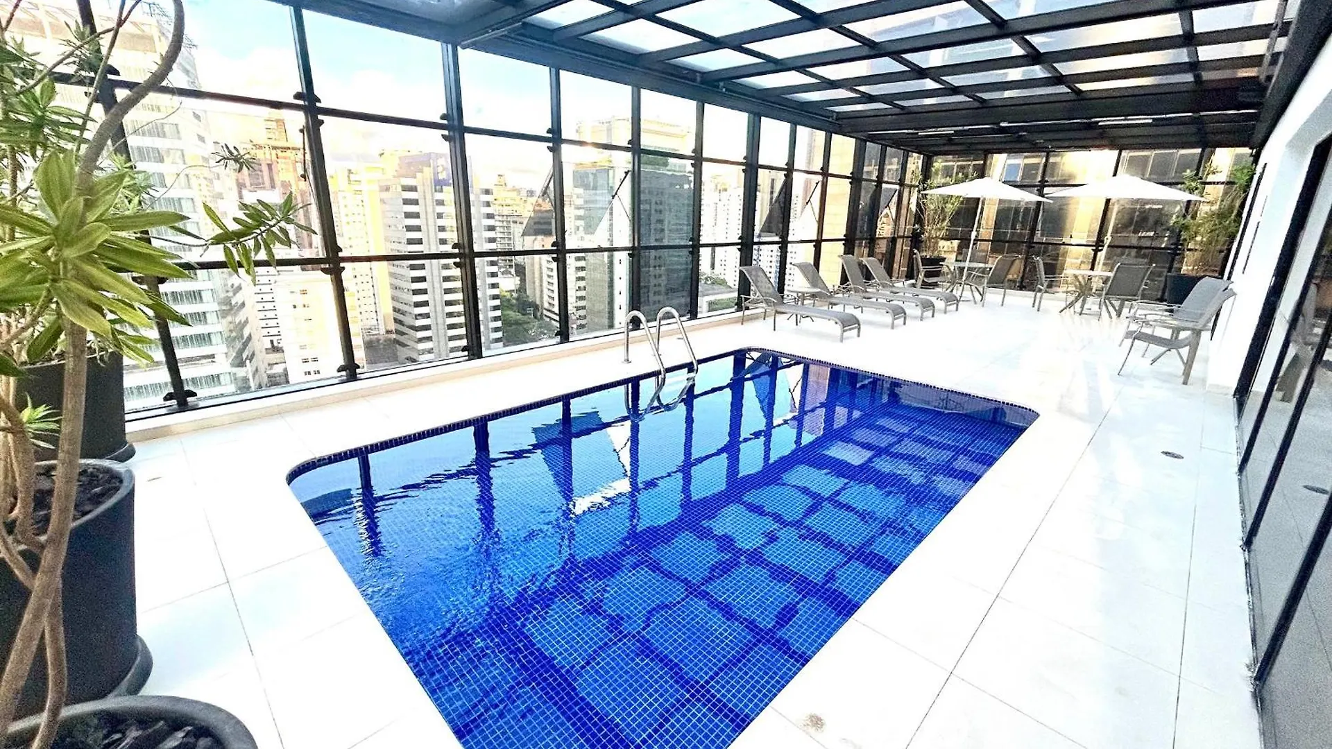 Flat Address Hotel Faria Lima Itaim! Vaga Ar Piscina Academia Sao Paulo